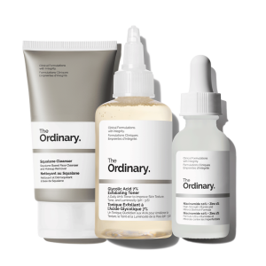 The Ordinary The Smooth Skin Collection - 3-Piece Texture Smoothing & Pore Refining Regimen for Dull, Congested Skin
